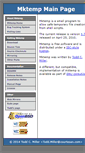 Mobile Screenshot of mktemp.org